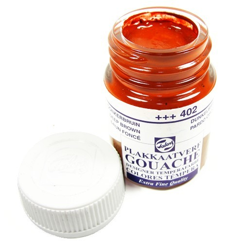 Talens Gouache Extra Fine Farba 16ml 402 Deep Brow-70835