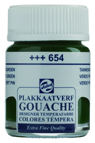 Talens Gouache Extra Fine Farba 16ml 654 Fir Green-70913