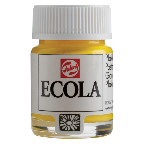Talens Ecola farba tempera Gwasz 16ml 200 yellow-113127