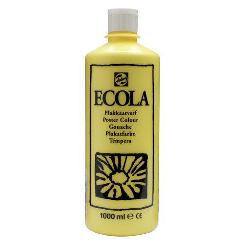 Talens Ecola farba tempera Gwasz 1l 205 lemon yell-113136