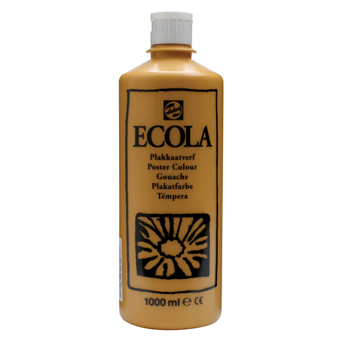Talens Ecola farba tempera Gwasz 1l 227 yellow och-113146