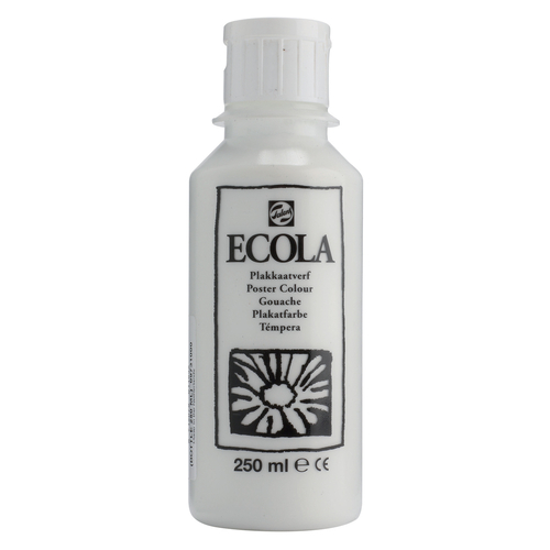 Talens Ecola farba tempera Gwasz 250ml 100 white-113162