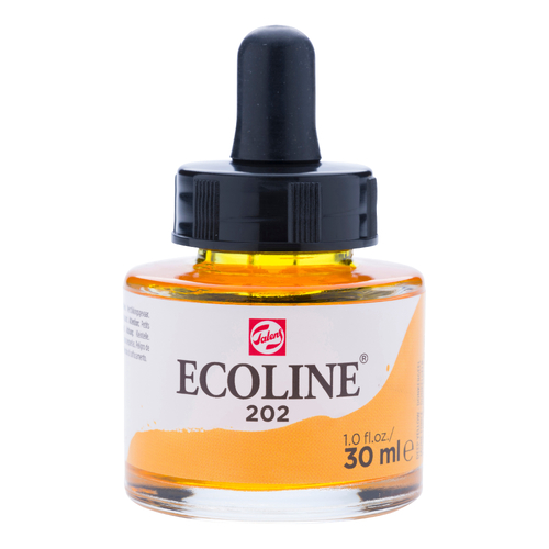 Talens Ecoline Farba Akwarel Płynna 202 YellowDeep-140219