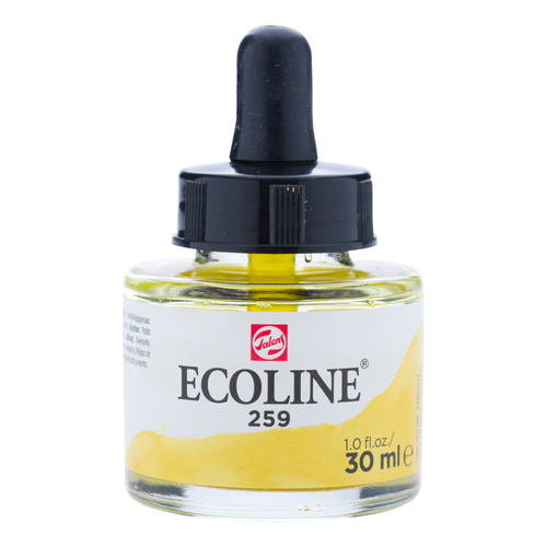 Talens Ecoline Farba Akwarel Płynna 259 YellowSand-140228