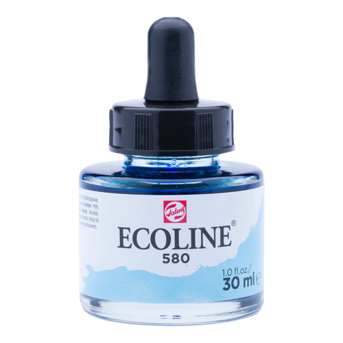 Talens Ecoline Farba Akwarel Płynna 580 BluePast-140249
