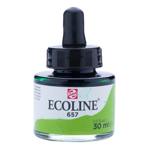 Talens Ecoline Farba Akwarel Płynna 657 GreenBronz-140256