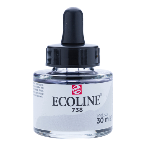 Talens Ecoline Farba Akwarel 738 Szary Zimny Jasny-140273