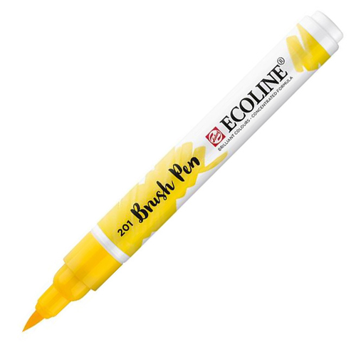 Talens Ecoline Brush Pen Marker 201 Light yellow-68564