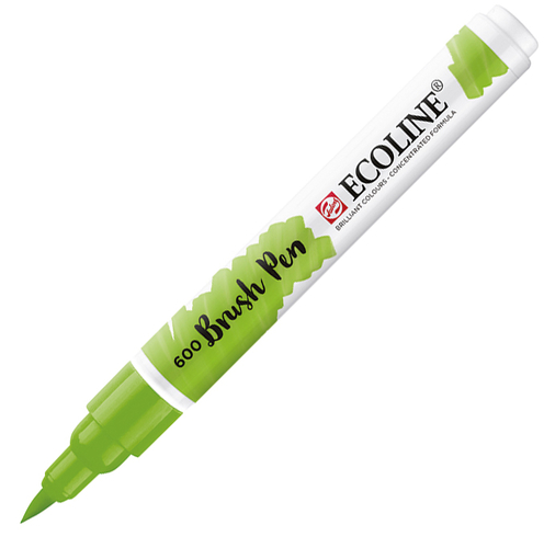 Talens Ecoline Brush Pen Marker 600 Green-68639
