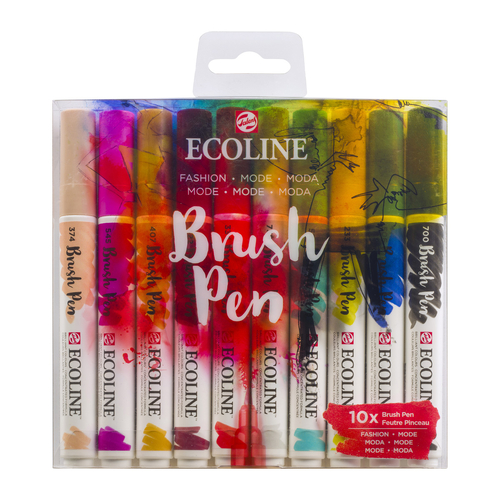 Ecoline Brush Pen Set 10 Fashion-139808