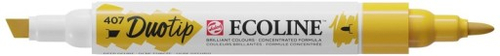 Marker dwustr. okr./ścięty Ecoline Duo Deep Ochre-141101