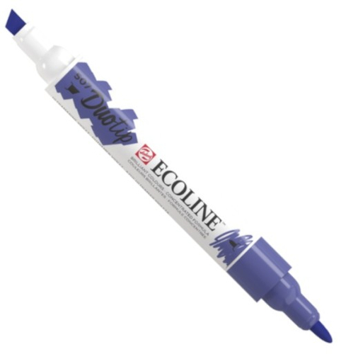 Marker dwustr. okr./ścięty Ecoline Duo Ultram.Viol-141105