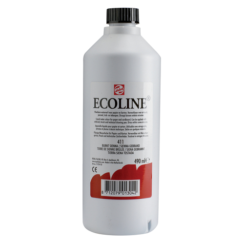 Talens Ecoline farba akwarel płyn 490ml 411 b sien-113358