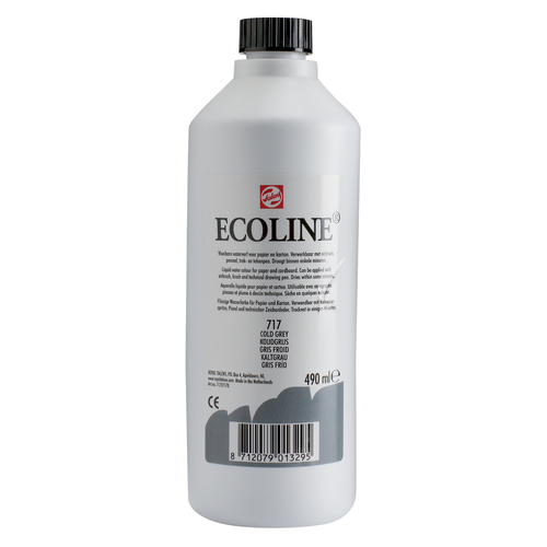 Talens Ecoline farba akwarel płyn 490ml 717 cold g-113370