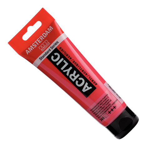 Talens Amsterdam Acryl Farba 348 PermRedPurple 120-132250