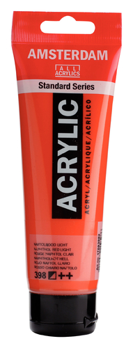 Talens Amsterdam Acryl Farba 398 Naph RedLt120ml-136285