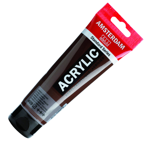 Talens Amsterdam Acryl Farba 409 Burnt Umber 120ml-68966