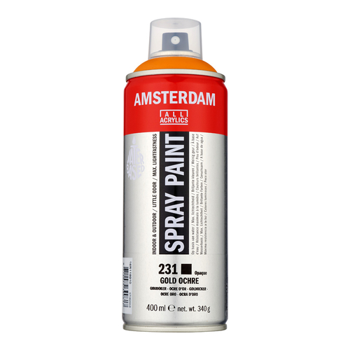Amsterdam Farby W Sprayu 400 Złota Ochra 231-136417