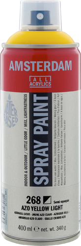 Amsterdam Farby W Sprayu 400 Żółty Jasny Azo 268-136420