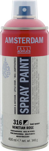 Amsterdam Farby W Sprayu 400 Róż Wenecki 316-136430