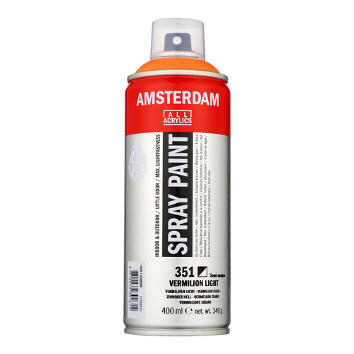 Amsterdam Farby W Sprayu 400 Cynober Jasny 351-136433