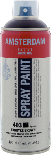 Amsterdam Farby W Sprayu 400 Brąz Van Dyck 403-136435
