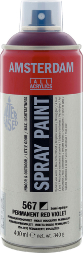 Amsterdam Sprayu 400 Fiolet Permanent Czerwony 567-136442