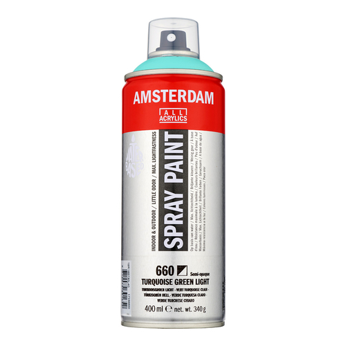 Amsterdam W Sprayu 400 Zieleń Turkusowa Jasna 660-136449