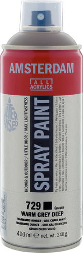 Amsterdam W Sprayu 400 Szary Ciepły Ciemny 729-136452