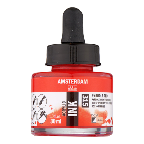 Amsterdam Tusze 30 Czerwień Pyrolowa 315-136468