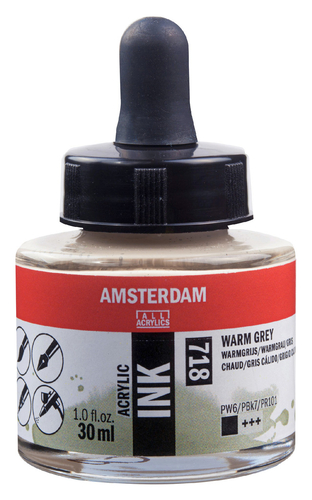 Amsterdam Tusze 30 Szary Ciepły 718-136497