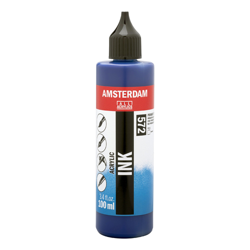Amsterdam Tusze 100 Cyjan Podstawowy 572-136517