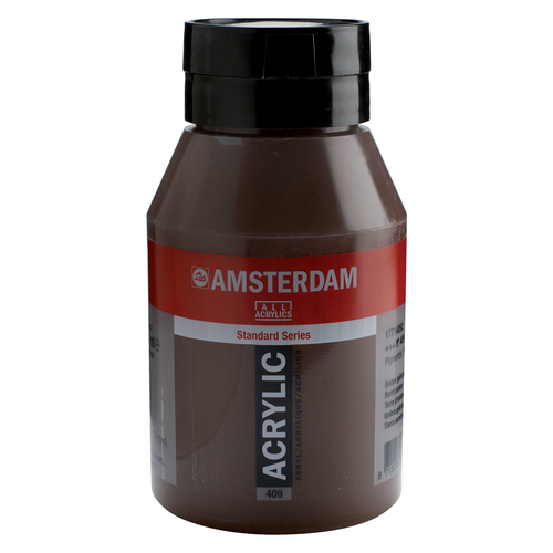 Talens Amsterdam farba akryl 1l 409 burnt umber-112734