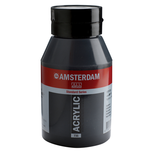 Talens Amsterdam farba akryl 1l 735 Oxyde Black-112752