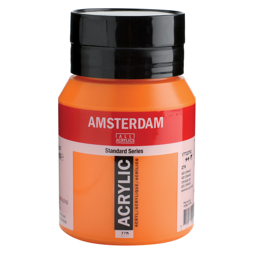 Talens Amsterdam farba akryl 500ml 276 azo orange-112764