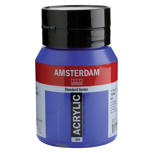Talens Amsterdam farba akryl 500ml 504 ultramarine-112780