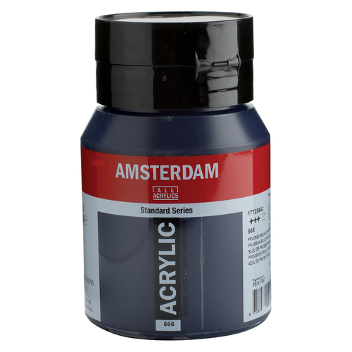Talens Amsterdam Acryl Farba 500ml 566 prus blue p-112789