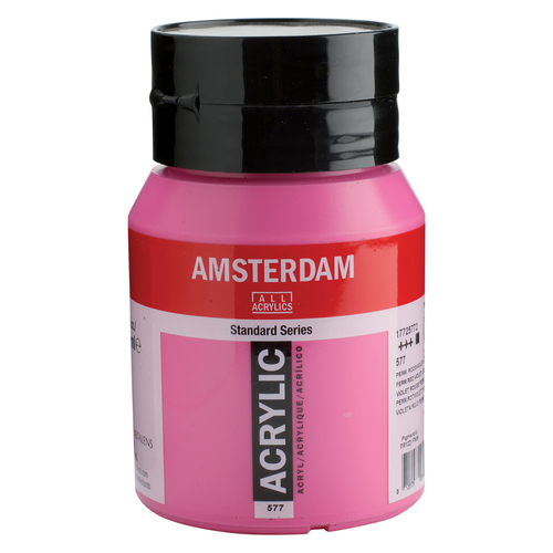 Talens Amsterdam farba akryl 500ml 577 p red vio L-112792