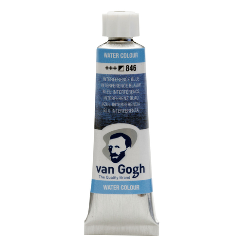 Van Gogh Akwarela 10 Niebieski Interferencyjny 846-136588