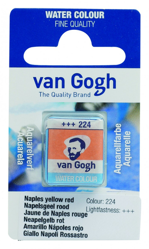Talens Van Gogh Aquarel Farba kostki 224 Nap Yel R-70481
