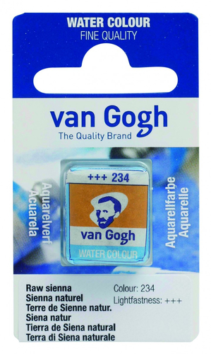 Talens Van Gogh Aquarel Farba kostki 234 Raw Sienn-70483