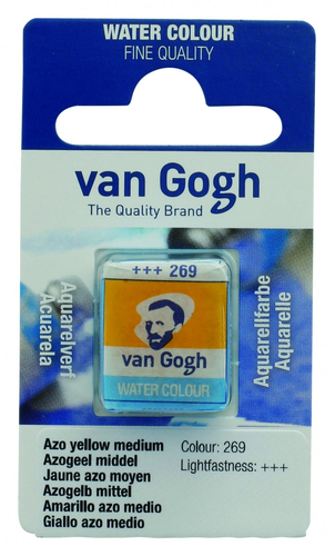 Talens Van Gogh Aquarel Farba kostki 269 Azo Yello-70488