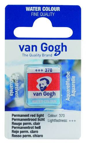 Talens Van Gogh Aquarel Farba kostki 370 Per Red-70495