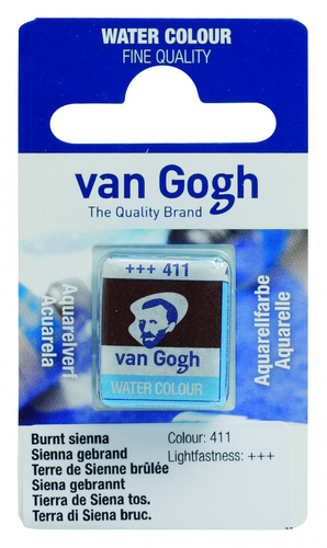 Talens Van Gogh Aquarel Farba kostki 411 Burn Sinn-70500