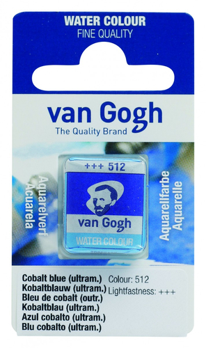 Talens Van Gogh Aquarel Farba kostki 512 Cob Blue -70504