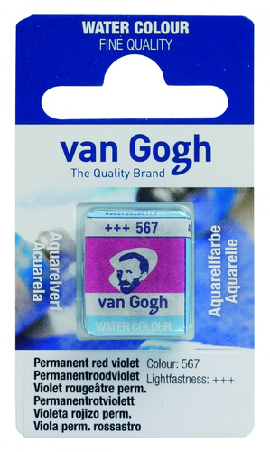 Talens Van Gogh Aquarel Farba kostki 567 Per Red V-70506