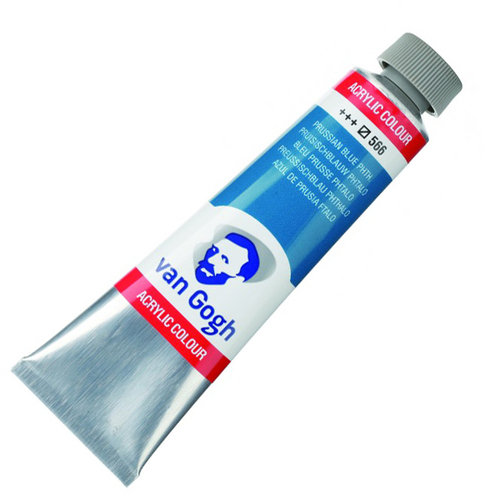 Talens Van Gogh Acryl Farba 40ml 566 Prussi Blue-70993
