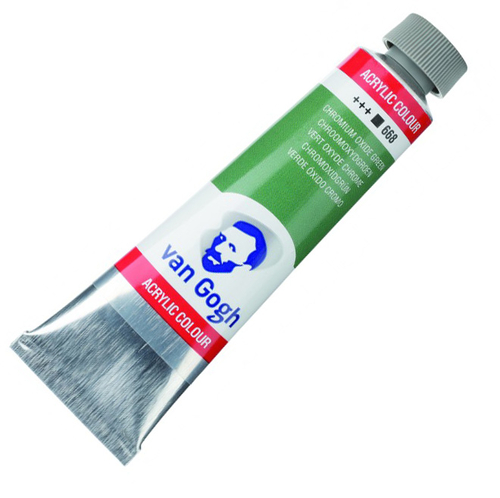 Talens Van Gogh Acryl Farba 40ml 668 Chrom Oxide-71016