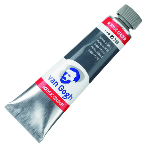 Talens Van Gogh Acryl Farba 40ml 708 Payne's Gre-71020