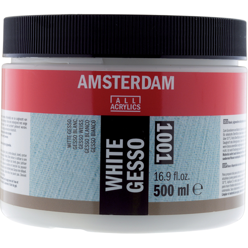 Talens Amsterdam Gesso grunt akryl 500ml White-97745